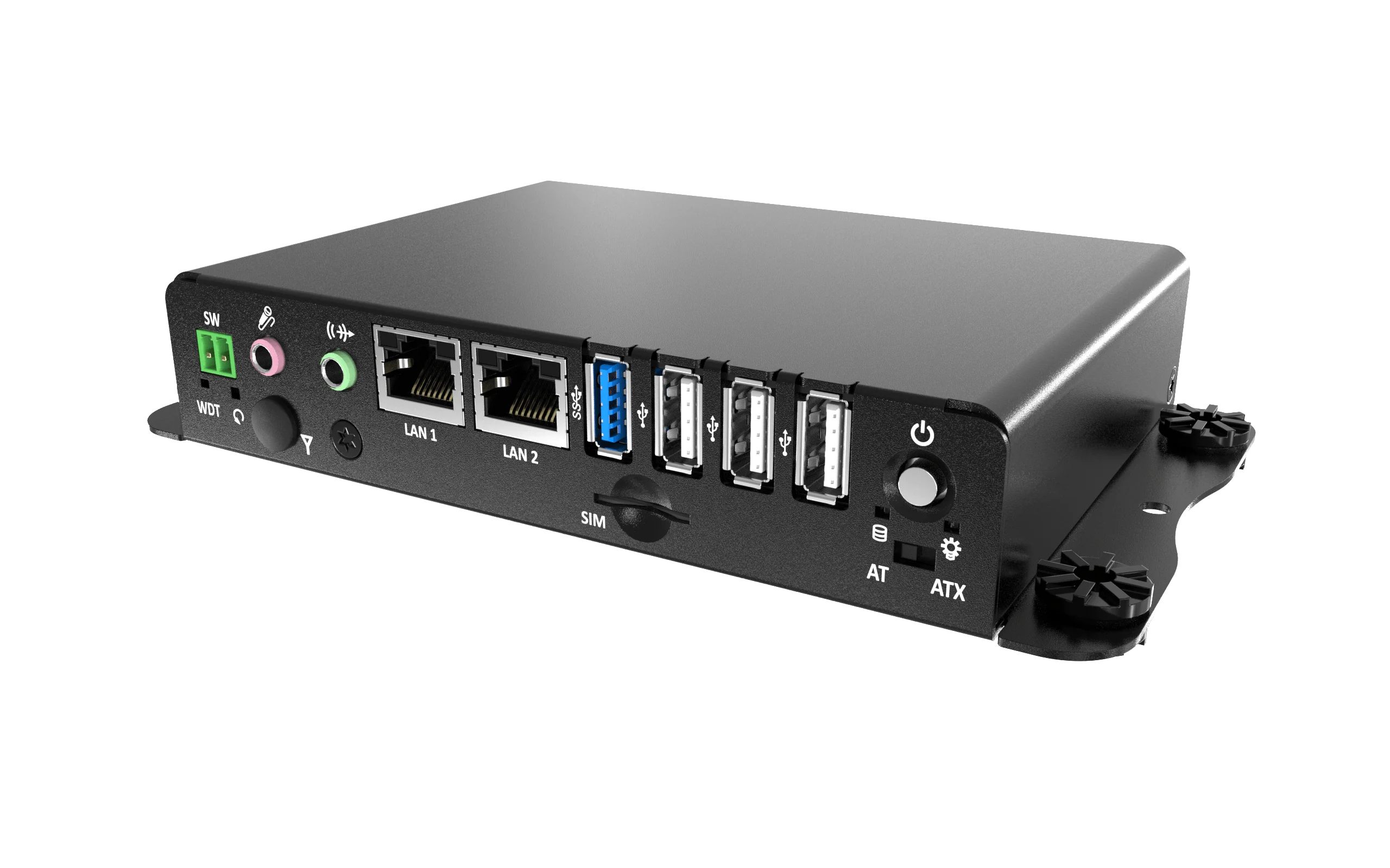 BCO-1000-J1900 Fanless Mini Computer with Intel® Celeron® J1900 Processor, 1x DVI-I, 2x COM - Image 3
