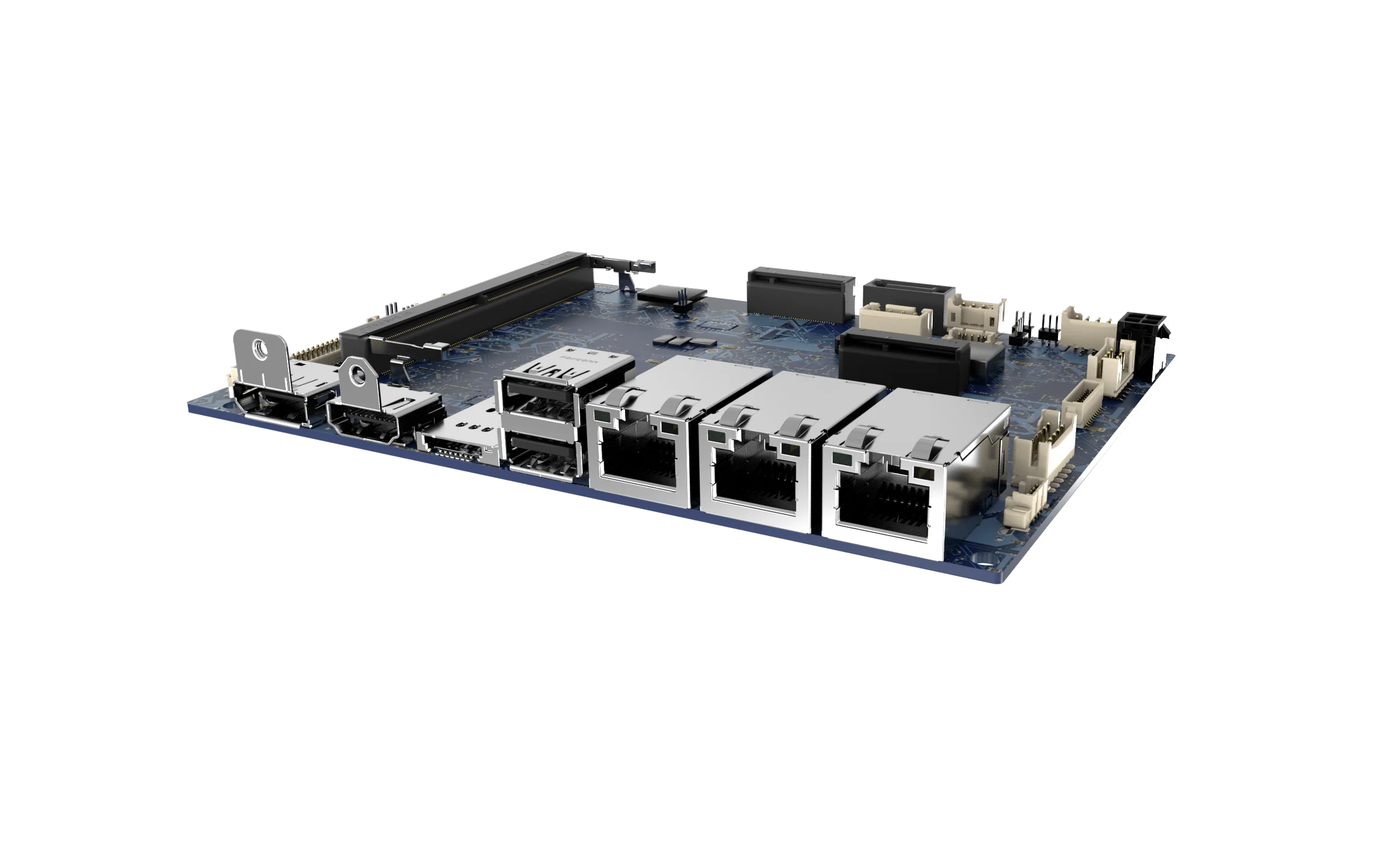 CT-DAL11 3.5" SBC Industrial Motherboard With Intel® Alder Lake N97/ Atom® x7835RE Processors, 3x 2.5GbE LAN, LTE/5G Dual Nano SIM Socket - Image 4