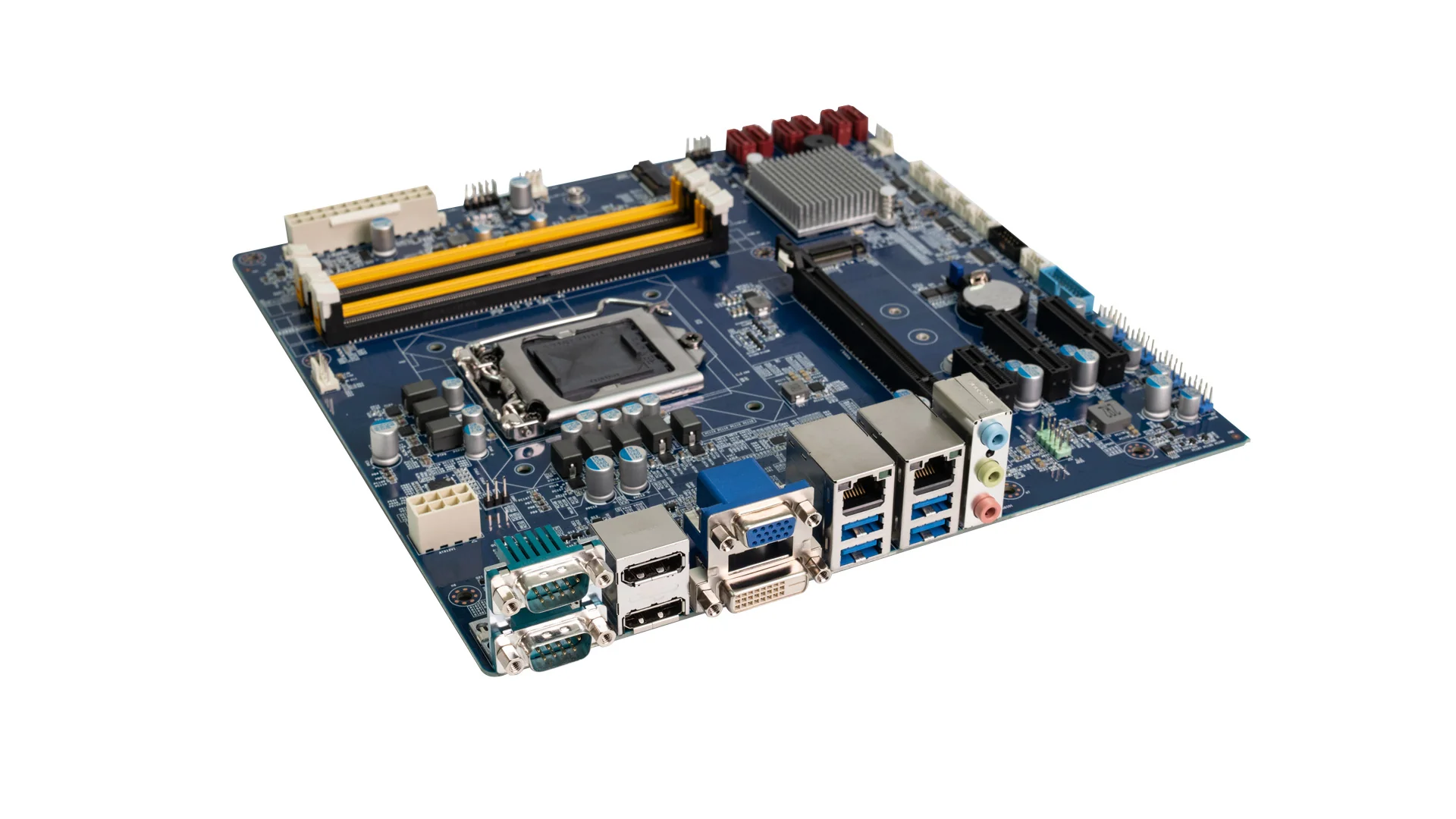 CT-MCL01 MicroATX Industrial Motherboard with LGA 1151 Socket supporting 8th/9th Gen Intel® Core™ i3/i5/i7 Processor, Q370 - Image 4