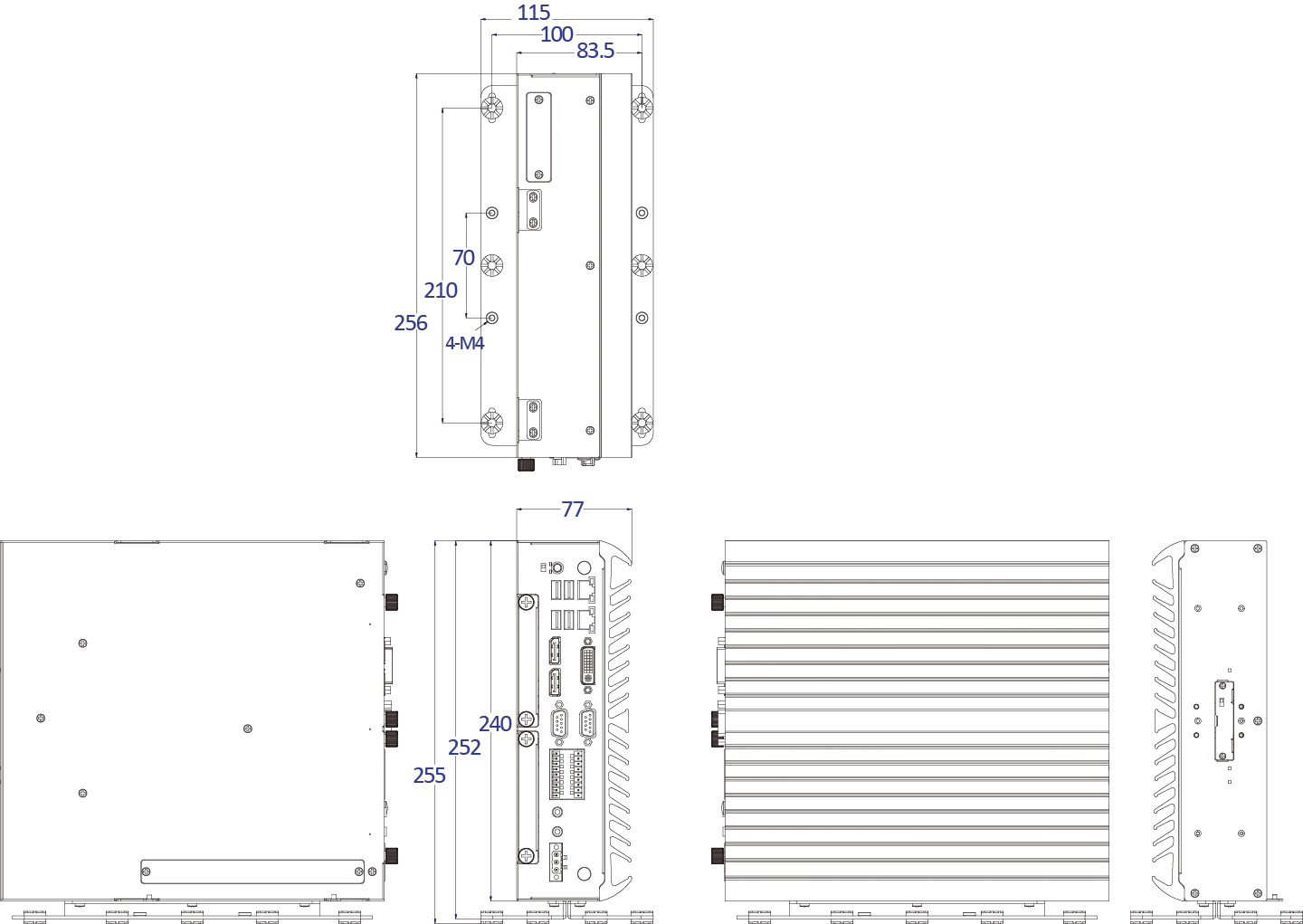 VCO-6000-KBL Machine Vision Computer with 6th/7th Gen Intel® Core™ Processors - Image 6